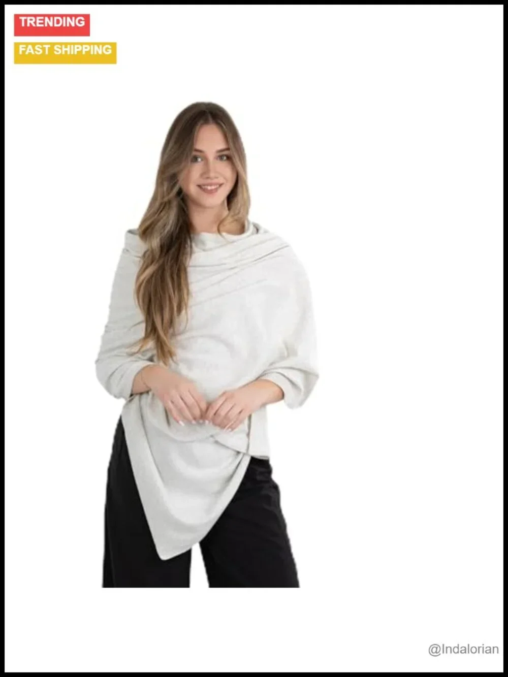 100% Cotton Wrap Lightweight Shawl for Women Versatile Travel Scarf